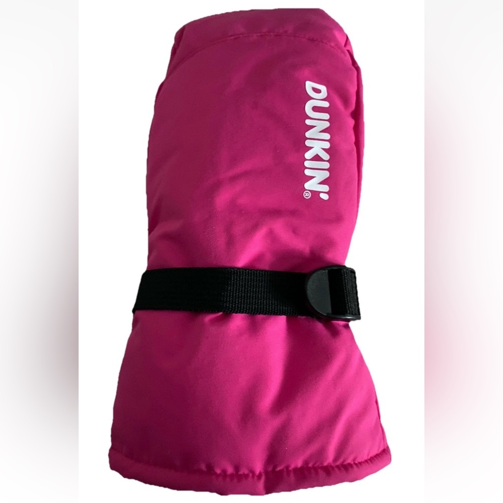 🆕OFFICIAL DUNKIN DONUTS 2026 PINK ICED COFFEE MITTEN GLOVE SIZE M/L - Picture 4 of 5